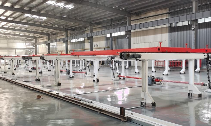 Linka umístění rámu